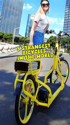 3 strangest bicycles in the world ‼️‼️