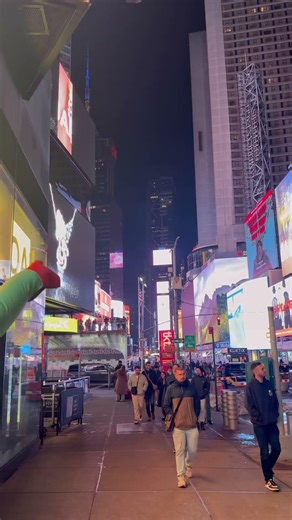 New York Time Square 🏙️ #music #snow #newyorkcity #newyork #travel #timesquare #lovenyc #nycvibes