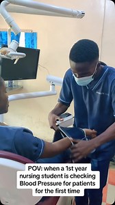 6.2K views · 2.6K reactions | when a 1st year nursing student is checking Blood Pressure for patients for the first time #nursing_student #nursesofinstagram #studentnurselife #studentnurse #nursestudents #nursestudent #nursingschool #nursingstudentlife #nursingschoollife #nursesweek #nurseswholift #nurselife #nurselifern #nurselife #nursinglife #nursehumor #nursinghumor | Nurse Krypton | Facebook