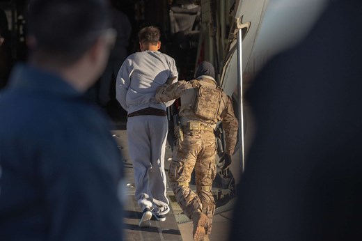 Where deportees are being held