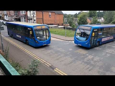 Bus Spotting at Redditch Bus Station on Wednesday