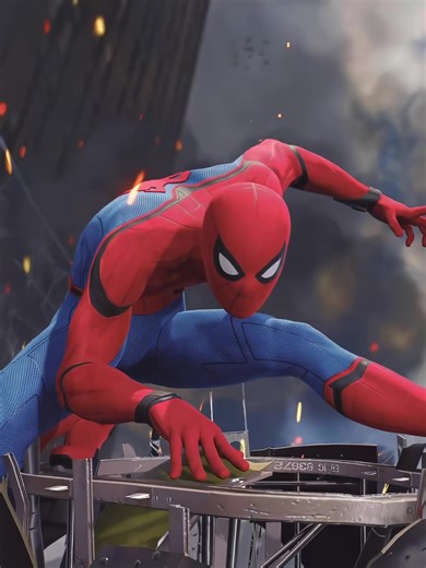 Spider-Man's Thrilling Helicopter Chase
