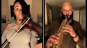 This is The Fugees version of "Killing Me Softly" by Roberta Flack! Featuring Electric Violinist JaVonne Jones! Enjoy! 🎻🎷 https://youtu.be/RjPQju-7IoU | Frank B Sax