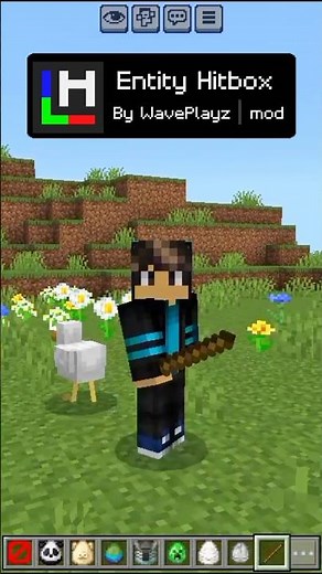 Hitbox Mod Mcpe #minecraft #minecraftpe #mcpeaddons #mcpe #minecraftpemods #minecraftpeaddons