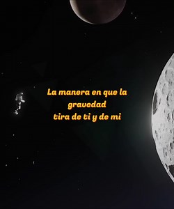 Coldplay - Gravity 🪐 "Y entonces miré hacia el sol, y pude ver la manera en que la gravedad tira de tí y de mí" | T H E / S C I E N T I S T