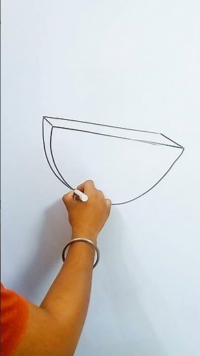 Watermelon Drawing 🍉 | Easy Step by Step Watermelon Drawing for Beginner's #art #shorts