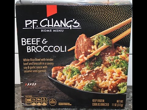 P. F. Chang’s Home Menu Beef & Broccoli Review