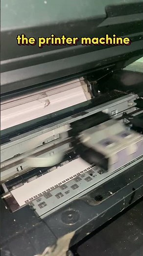 this is how a printer machine works #shorts #shortvideo