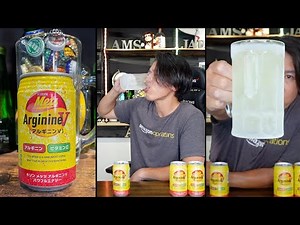 キンキンに凍ったジョッキでキリンメッツアルギニンVをがぶ飲み！