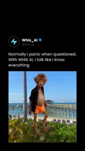 Whis_AI on Instagram: "Brain goes blank. Mouth still answering 😌 #jobswitch #jobinterviews #jobsearch #java #coding"