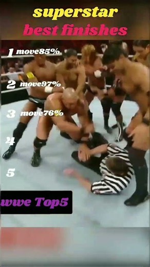 WWE superstar Best finishers Top5# the speed show #rankingvideos #disneylove #disney #interment