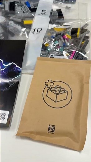 GREAT SCOTT! 😱 LEGO® DeLorean 10300 in an XXL Review Back to the Future #shorts