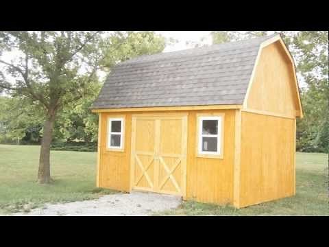 A Gambrel Roof Mini Barn