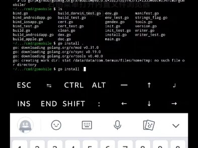 Android安装使用gomobile教程