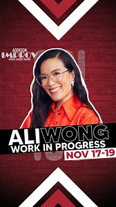 Fresh off her Golden Globe win for “Single Lady,” Ali Wong headlines the Addison Improv on November 17th - 19th! Tickets are moving fast, so don't wait! Get yours NOW before they're GONE! | Addison Improv