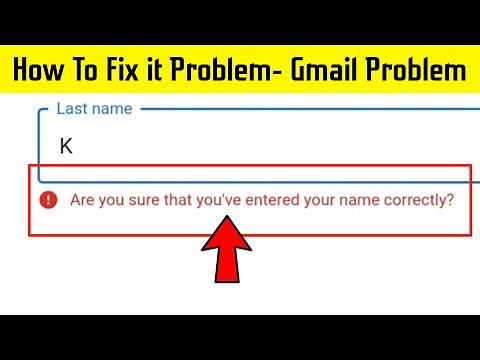 Are You Sure that you're entered your name Correctly? - How To Fix it Problem