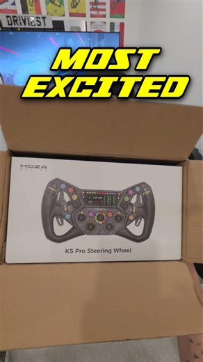 Moza KS Pro wheel upgrade #mozaracing #simracingwheel #simracing