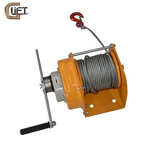 [Hot Item] Manual Hand Winch Handle Brake Winch Steel Lifting Manual Wire Rope Hand Winch (JHW)