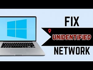 How to Fix Unidentified Network No Internet in Windows 10