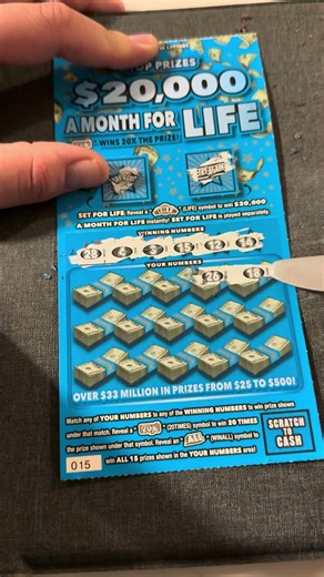 🚨DAILY SCRATCH🚨 #foryou #lottery #asmr #viral #satisfying #scratch #money #fyp #winner #lose #cash