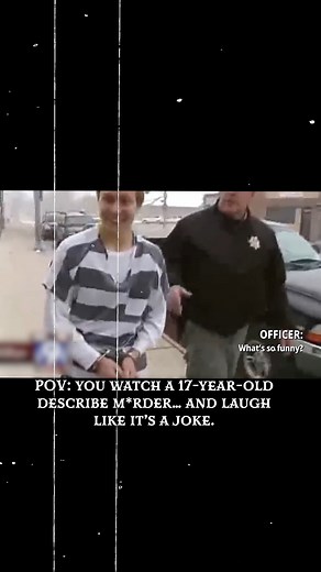 They opened the interrogation room door expecting a scared kid. Instead, they found 17-year-old Michael Swanson leaning back in his chair, smirking like he was waiting for a punchline. The moment detectives asked him what happened, he didn’t flinch—he *grinned*. Then he chuckled. Every laugh felt wrong, like the air shifted around him. While most teens would be shaking, Swanson acted like he was recounting a story he enjoyed, not one where someone lost their life. Detectives quickly realized the