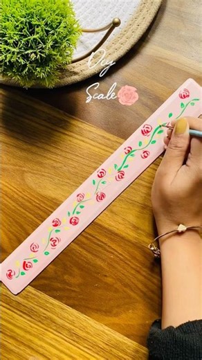 Paint on Scale💗💐#making #craft #new #diycrafts #scale #painting #paintonscale #handmade