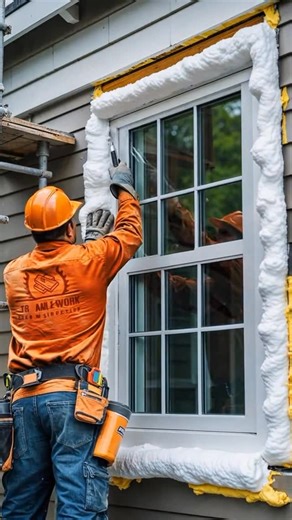 Jr MillWork & Construction KC on Instagram: "Jr Millwork & Construction provides expert Windows Installation in Kansas City, helping maintain interior comfort and prevent energy leaks through precise, high-quality installation."