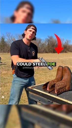 Can Steel Toe Boots Actually Stop a Bullet?!