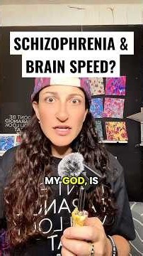 How Fast Is a Schizophrenic Brain? #mentalhealth #schizophrenia #shorts