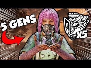 Looping This Killer For 5 GENS - Dead by daylight