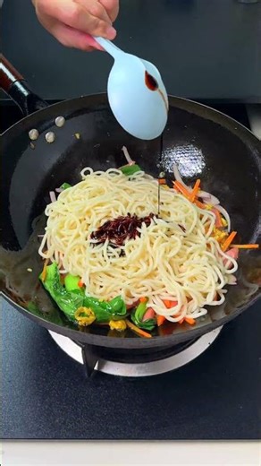 Hot Wok Noodles + Chili Oil… This Escalated WAY Too Fast