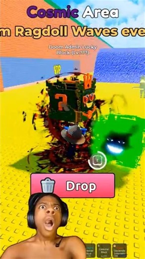 ADMIN ABUSE EVENT & ADMIN SPAWN INFINITY BLOCKS AND LUCKY STORM #roblox #escapetsunamiforbrainrots