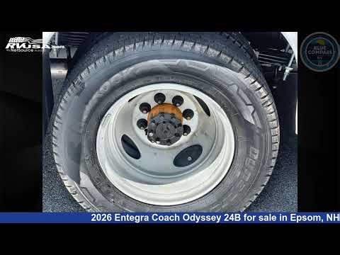 Remarkable 2026 Entegra Coach Odyssey Class C RV For Sale in Epsom, NH | RVUSA.com