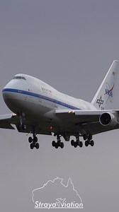 114K views · 5.2K reactions | ✈️ NASA Sofia Boeing 747-SP Landing at Christchurch Airport  | StrayaAviation | Facebook