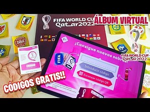 Álbum Virtual Qatar 2022 de Panini: CÓDIGOS GRATIS!!