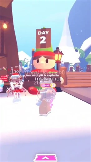 adopt me winter day 2!! whats your fav season? ☃️🍂🏖🌱 #christmas #xmas #adoptme #adoptmegame #winter