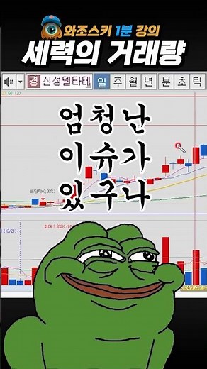 찐고수들의 거래량 보는 법