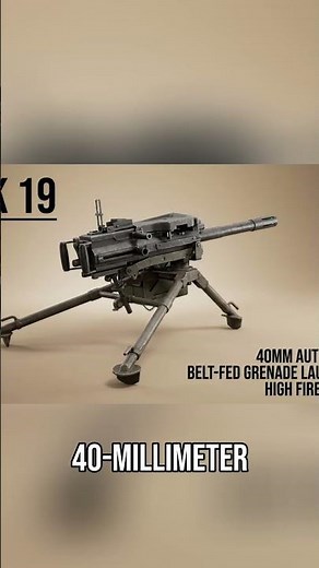 Browning M2HB & Mk 19: The Navy's Most Lethal Weapons #shorts
