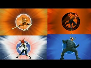 Miraculous Miss hound, Rooster bold, Caprikid and Minotaurox group Transformation fan-made