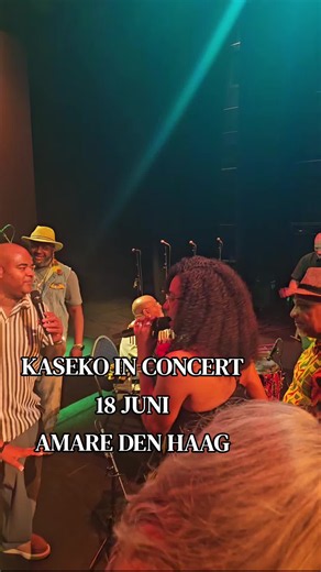 Kaseko in Concert 18 juni Amare Den Haag - kaartjes online