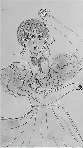 #Wednesday #animation draw_with_kang #drawing #art #sketch #edit #netflix