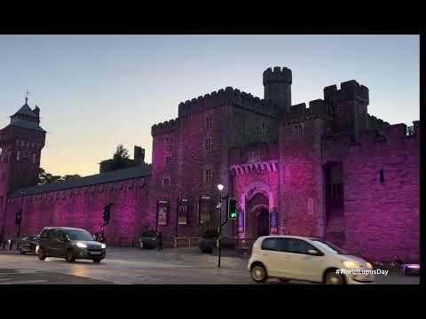 World Lupus Day 2025 in Cardiff, Wales.