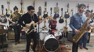 #Live Touring for their new album // The Limboos stopped at #VinylFactoryEyewear, once again, for an amazing live session! 🎸 | Vinyl Factory