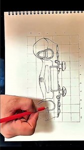 🎮 Drawing a PS4 Controller Using the Grid Method