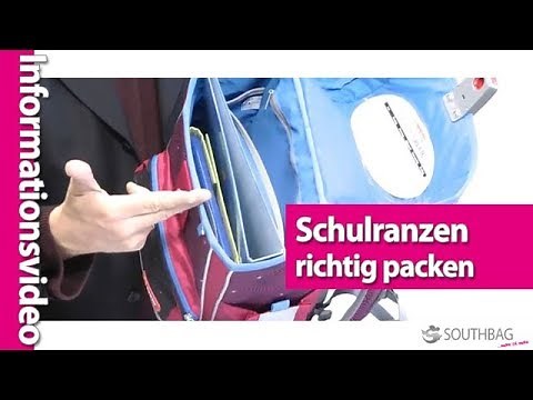 Schulranzen: das richtige packen