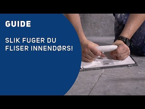 Få det gjort | Baderom | Slik fuger du fliser innendørs!