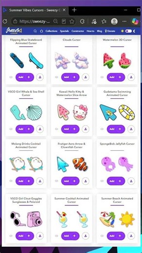 Download Custom Cursor Packs (Anime, Games, Cars & More) 🖱️✨