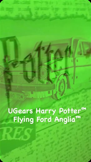 🚗✨ The magic is in the motion! Meet the UGears Harry Potter™ Flying Ford Anglia™ — the iconic blue car that lifted Harry and Ron straight into an unforgettable adventure. Now you can build it yourself, piece by piece, with no glue, no batteries — just pure mechanical magic. ⚙️🪄 Open the doors, spin the wheels, watch the car come to life as you assemble your very own piece of the wizarding world. Perfect for collectors, dreamers, and every Harry Potter fan who still believes in a little everyda