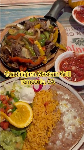 Guadalajara Mexican grill Temecula, CA tacos fajitas beer food restaurant dining #temecula #mexican