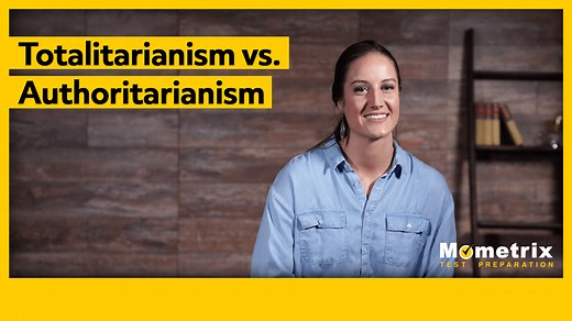 Authoritarianism vs. Totalitarianism (Video)